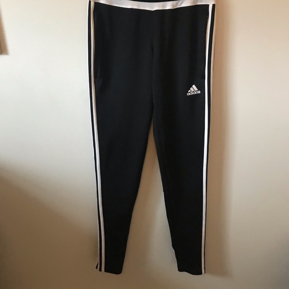 EUC Adidas Three Stripe Joggers - Picture 3 of 7